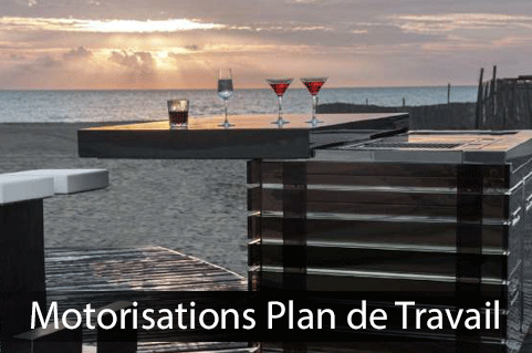 Motorisations Outdoor / Marine pour plan de travail